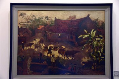 Afternoon in the village (1958) - Mai Van Nam - 2719
