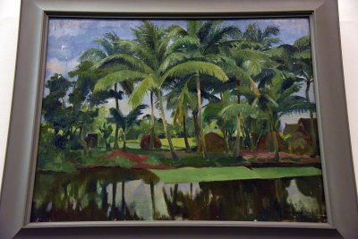 Coconut trees in Yên So village (1957) - Trân Dinh Tho - 2978