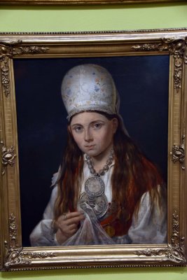 Estonian Maiden (1852) - Gustav Adolf Hippius - 4314