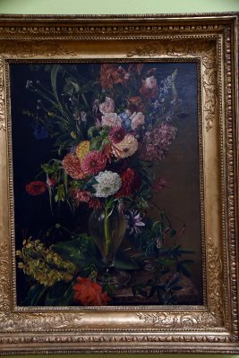 Flowers in a Vase (1845) - Julie Wilhelmine Hagen-Scharz - 4317