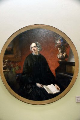 Portrait of Louise von Neff, the Artist's Wife (1856) - Carl Timoleon von Neff - 4336