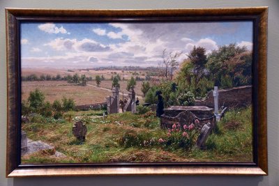Landscape with a Graveyard (1891) - Eduard Spoerer - 4368