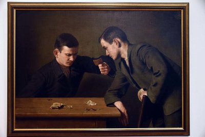Card Players. Salaries (1910s) - Alfred Hirv - 4378