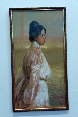 Portrait of Marie Under (1904) - Ants Laikmaa - 4438