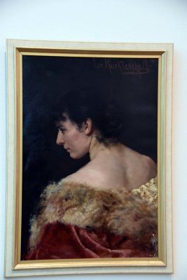 Portrait of a Lady (1885-1886) - Lydia von Rucksteschell - 4461
