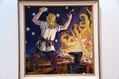 Ilmarine Nailing Stars to the Dome of the Heaven (1912-1913) - Oskar Kallis - 4468