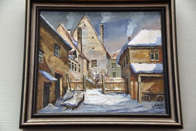 Tallinn in Winter (1939) - Nikolai Kull - 4759