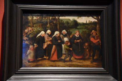 Bridal Procession  (c. 1630) - Workshop of Pieter Breughel the Younger - 4876