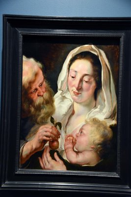 Holy Family (c. 1615-1616) - Jacob Jordaens - 4887