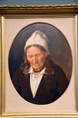 Portrait of the Artist's Mother (1863) - Johann Kler - 4946