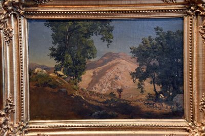 Italian Landscape. Olevano (1861) - Johann Kler - 4977