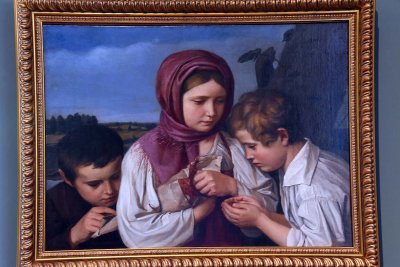 Peasant Children (1860s) - Leonid Solomatkin - 5124