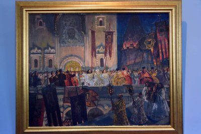 Easter Night (1917) - Boris Kustodijev - 5152