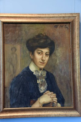 Portrait of the Artist's Wife (1906) - Kuzma Petrov-Vodkin - 5162