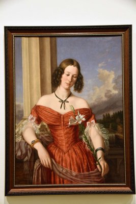 Portrait of Countess Maria Benckendorff-Volkonskaja (1840s) - Nils Von Wrangel - 4354