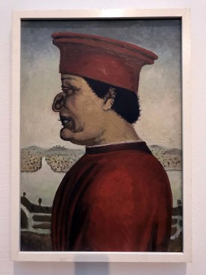 Man's Head. Piero della Francesca (1958-1959) - lo Sooster - 7128