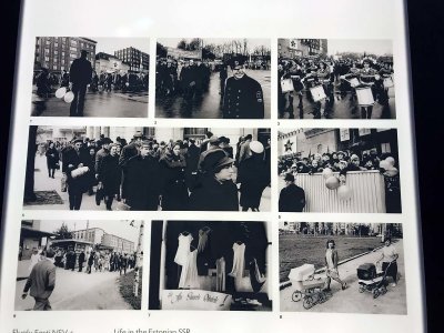 Life in the Estonian SSR: Annual October Parade in Tallinn 1973 - Rein Vlme  - 7267