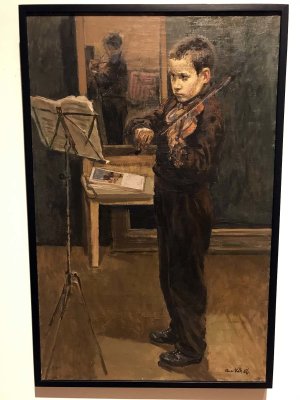Young Violonist (1956) - Elmar Kits - 7295