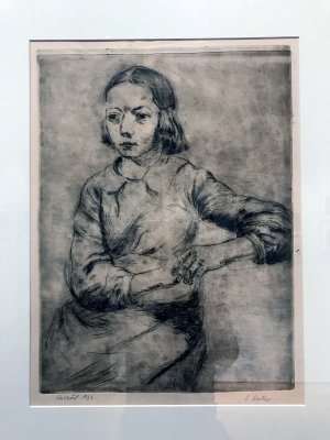 Seated Girl (1936) - Agathe Veeber - 7315