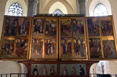 Retable of the High Altar of St Nicholas Church (1478-1481) - Workshop of the Lbeck Master Hermen Rode - 5453