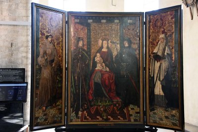 Altar of the Virgin Mary of the Brotherhood of the Black Heads (before 1493) - Master of the St Lucy Legend, Bruges - 5466D