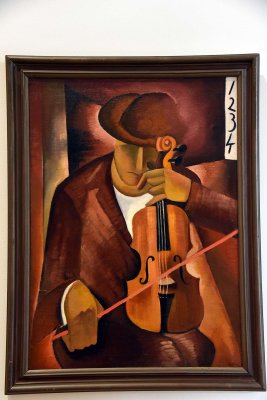 Violin Player (1920) - Janis Liepins - 6141