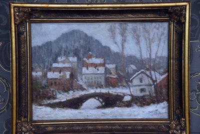 Winter Landscape, Sandviken (1895) - Claude Monet - 6709
