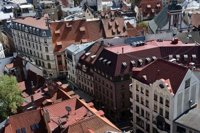 View from Tower of St Peters Church - 7252