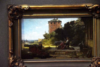 The Old Fortress Commandant (ca. 1860) - Karl Spitzweg - 6968