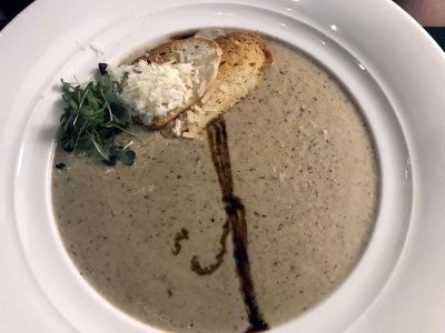 Mushroom soup - Melnie Muki, Riga - 7860