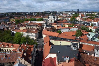 View of Vilnius from St John's Tower - 7625
