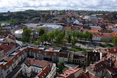 View of Vilnius from St John's Tower - 7629