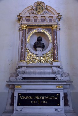 Adam Mickiewicz memorial, St John's Church in Vilnius University - 7663