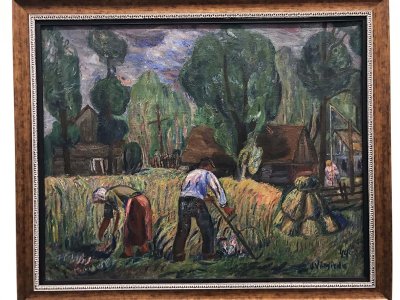 Rye Harvest (1944) - Viktoras Vizgirda - 8969
