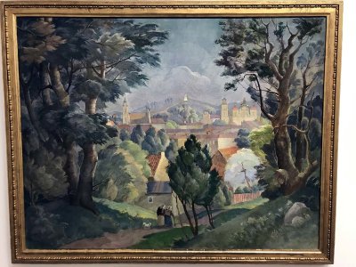 Panorama of Vilnius from Tauras Hill (1934) - Michal Rouba - 9114