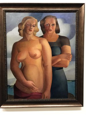Two Svelte Women (1937) - Stasys Usinskas - 9122