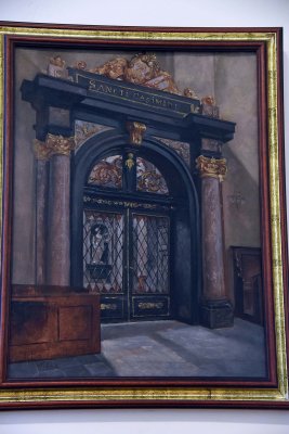The Gate of the St Casimir Chapel in Vilnius Cathedral (19-20th c.) - Jozef Balzukiewicz - 8908