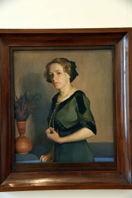 Portrait of the Sister (1912) - Ludomir Zlendzinski -8926