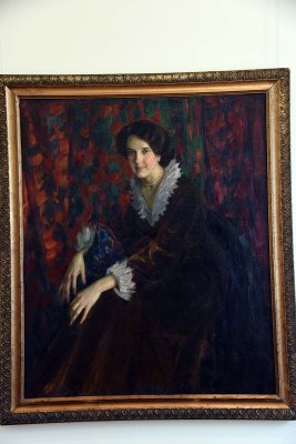 Artist Eugenia Sinekiewicz-Przyjalgowska (1911) - Nikolai Sergeev-Korobov - 8947