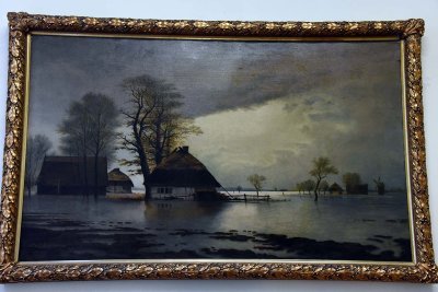 Flood in Eastern Prussia (19-20th c.) - Carl Scherres - 9016