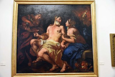 Lot and His Daugthers (17-18th c.) - Johann Michael Rottmayer - 9047
