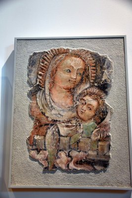 Virgin Mary and Child, Church of the Assumption, Turnisce (1383) - Johannes Aquila - 1233