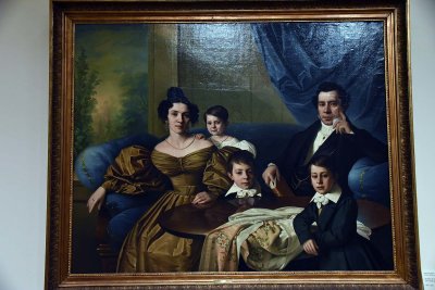 The Family of Dr Frusic (before 1835) - Jozef Tominc - 1595