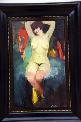 Female Nude (c. 1910) - Philip Andreievich Maljavin - 1864