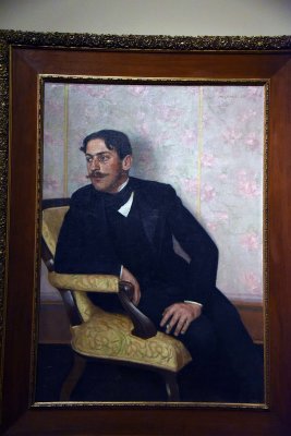 Portrait of Leo Souvan (1900) - Matija Jama - 3111