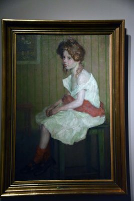 Portrait of a Girl with Red Hair (before 1912) - Henrika Santelova - 3119