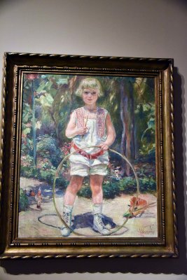 Boy with a Hoop (1922) - Ivan Vavpotic - 3120