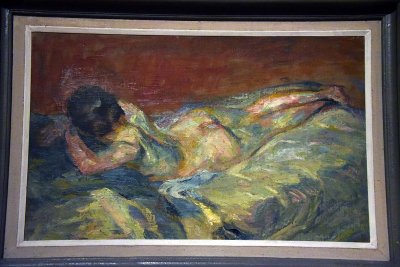 Recumbent Female Nude (1925) - Matej Sternen - 3137