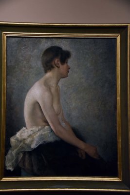 Female Half-Nude (1889) - Anton Azbe - 3156