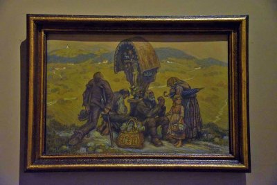 Beggars by a Wayside Cross (1911) - Maksim Gaspari - 3196